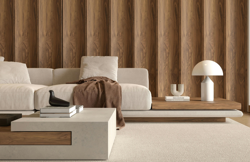 Wood and metal office furniture fabrication